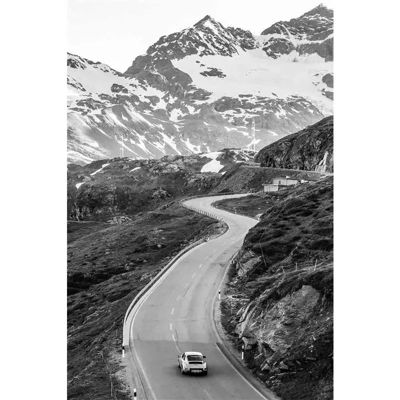 Black and White Store Poster Wall Art Canvas Print Luxury Fashion Super Car Picture for Living Room Home Nordic Decor Posters