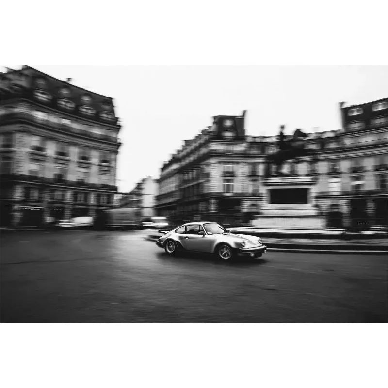 Black and White Store Poster Wall Art Canvas Print Luxury Fashion Super Car Picture for Living Room Home Nordic Decor Posters